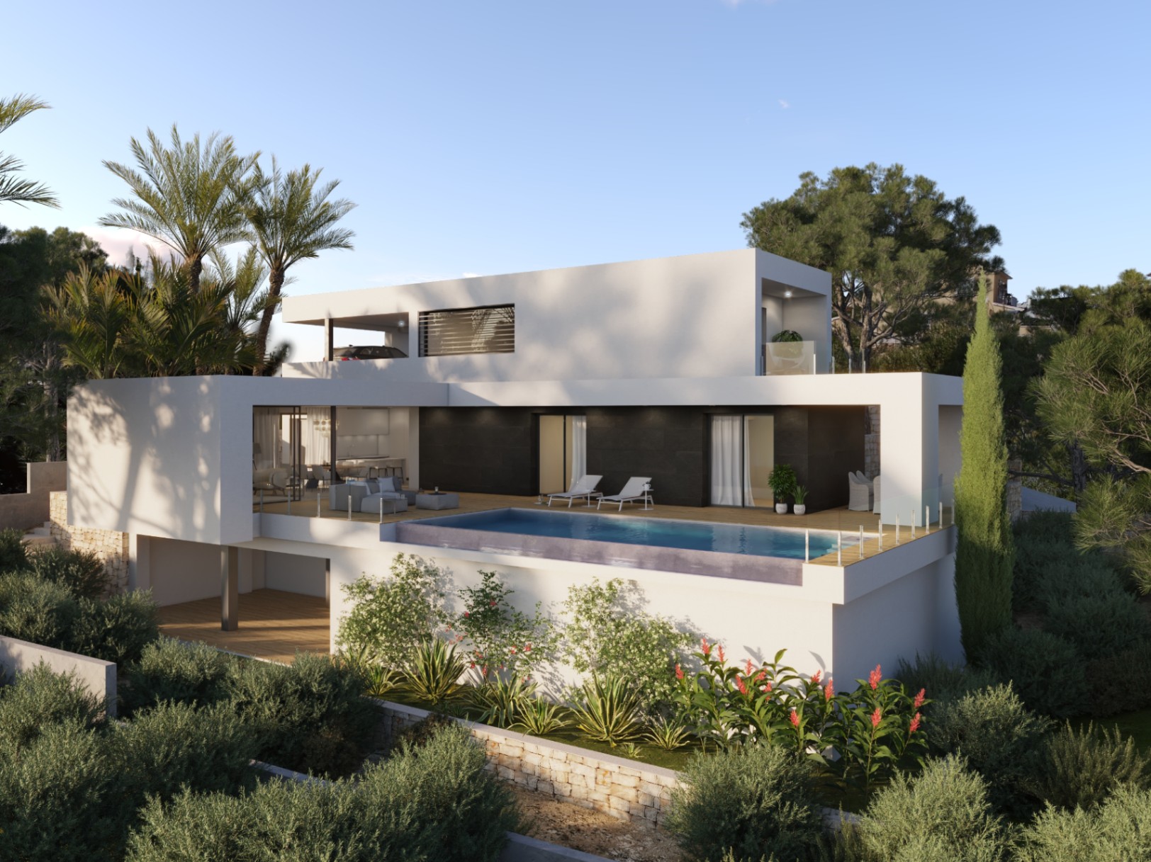 VILLA ISORA: Vergunning-klaar Luxe Project in Magnolias | Infinity Zwembad  Directe Start