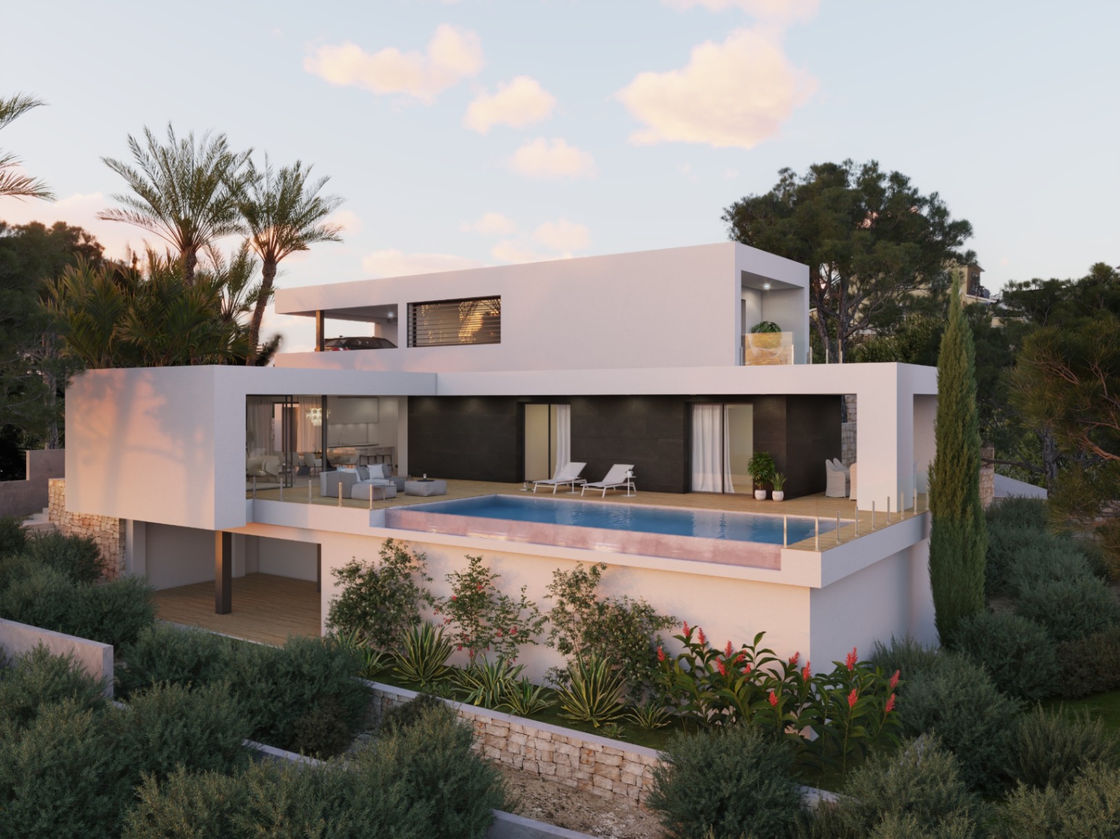 VILLA ISORA: Vergunning-klaar Luxe Project in Magnolias | Infinity Zwembad  Directe Start