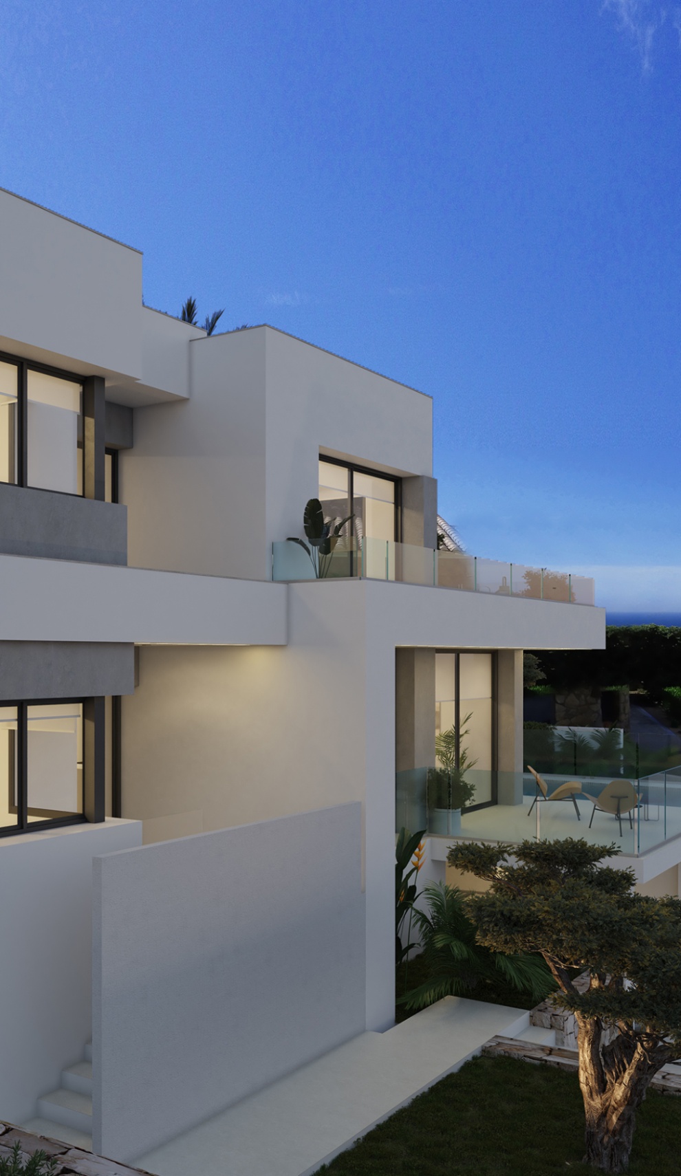 VILLA BIANCA: Hedendaags Luxe in Magnolias | 3+ Slaapkamers, Infinity Zwembad en Warme Natuurlijke Afwerkingen