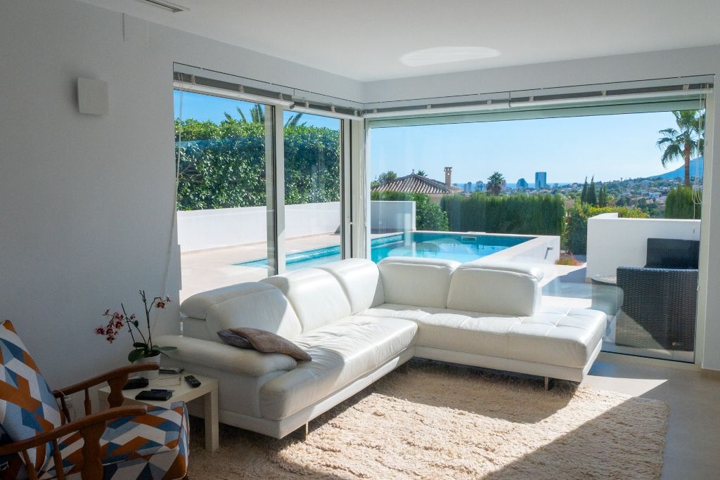 Villa de luxe avec piscine privée et vue sur la mer à Benissa