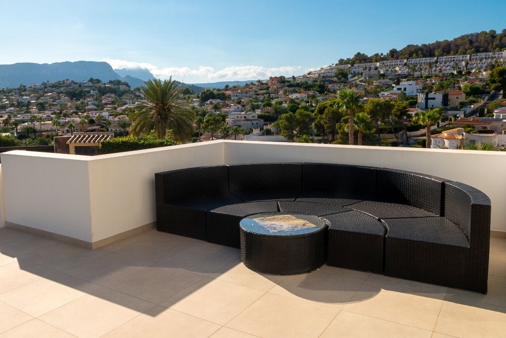 Villa de luxe avec piscine privée et vue sur la mer à Benissa