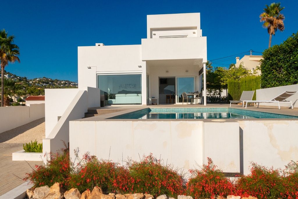 Villa de luxe avec piscine privée et vue sur la mer à Benissa