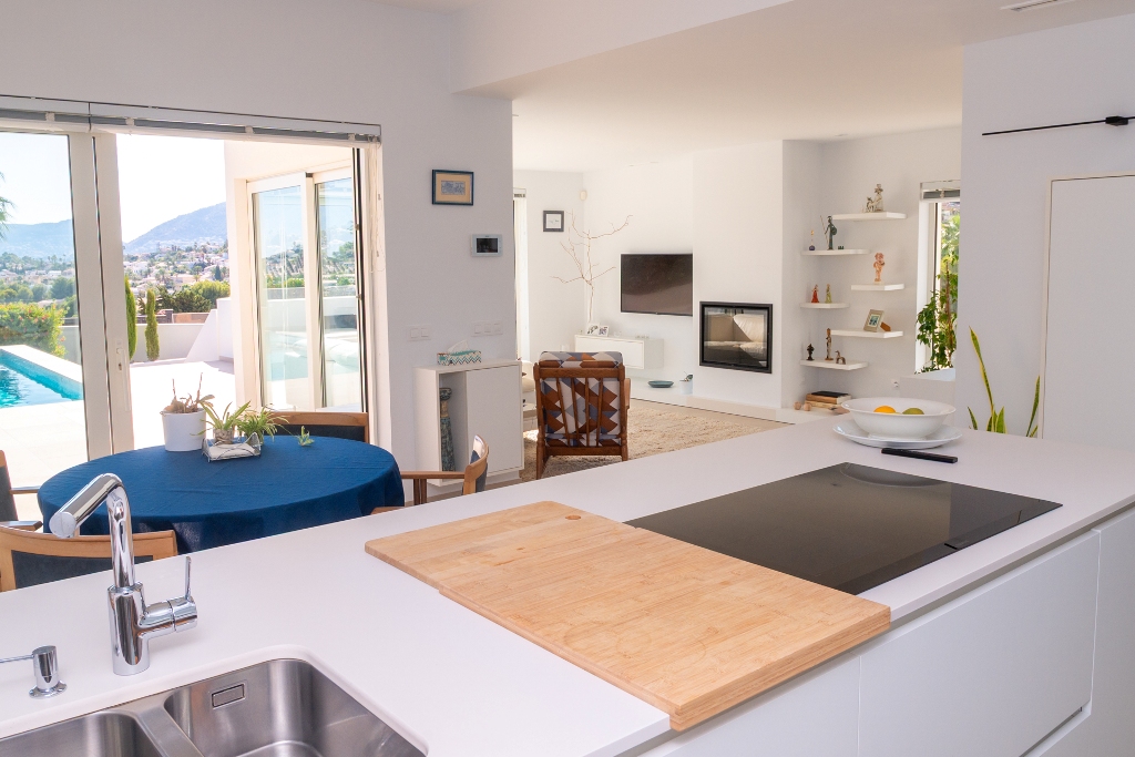 Villa de luxe avec piscine privée et vue sur la mer à Benissa