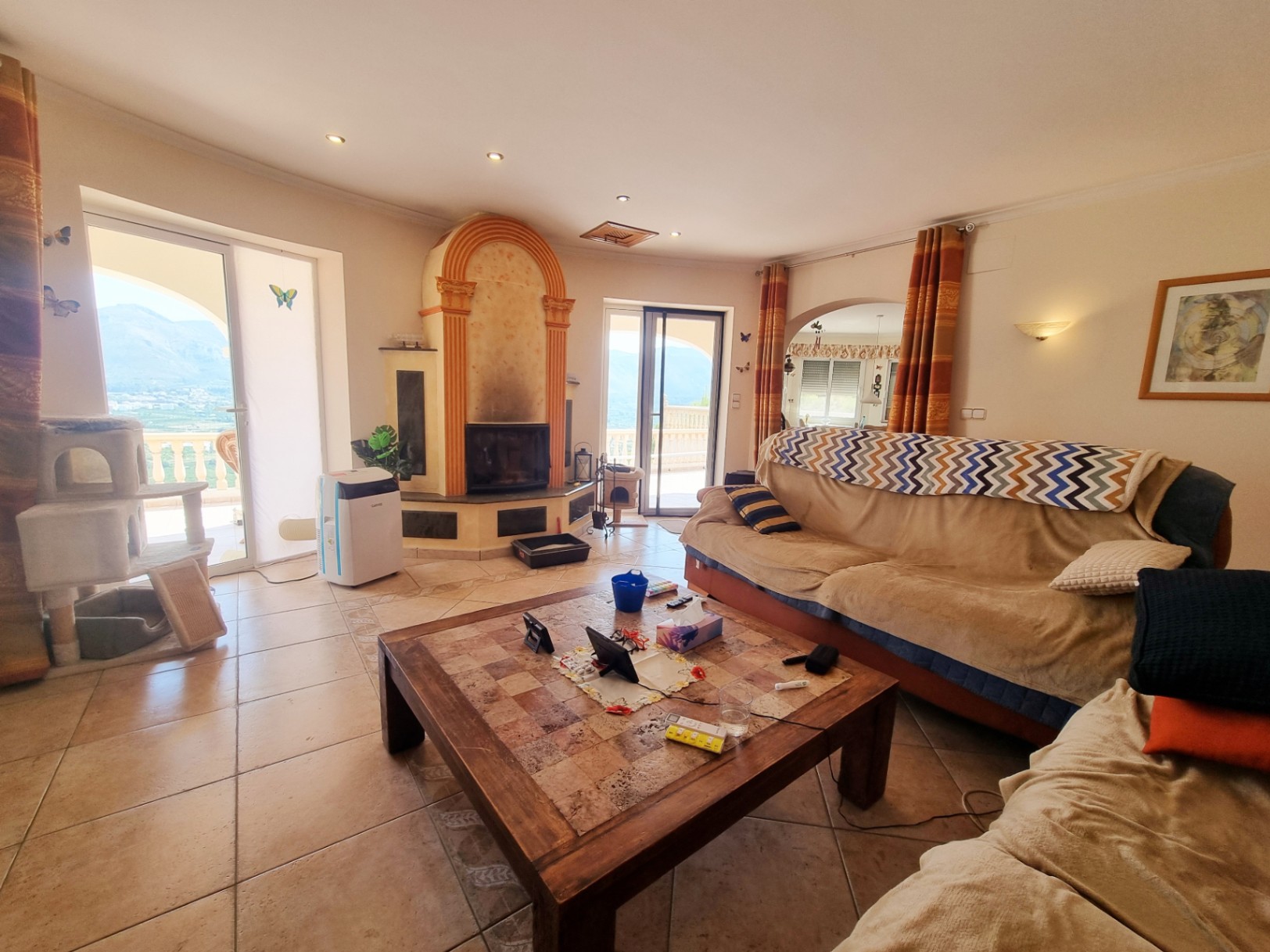 Villa met panoramisch uitzicht, zwembad en veel privacy in Pego Monte Mostalla