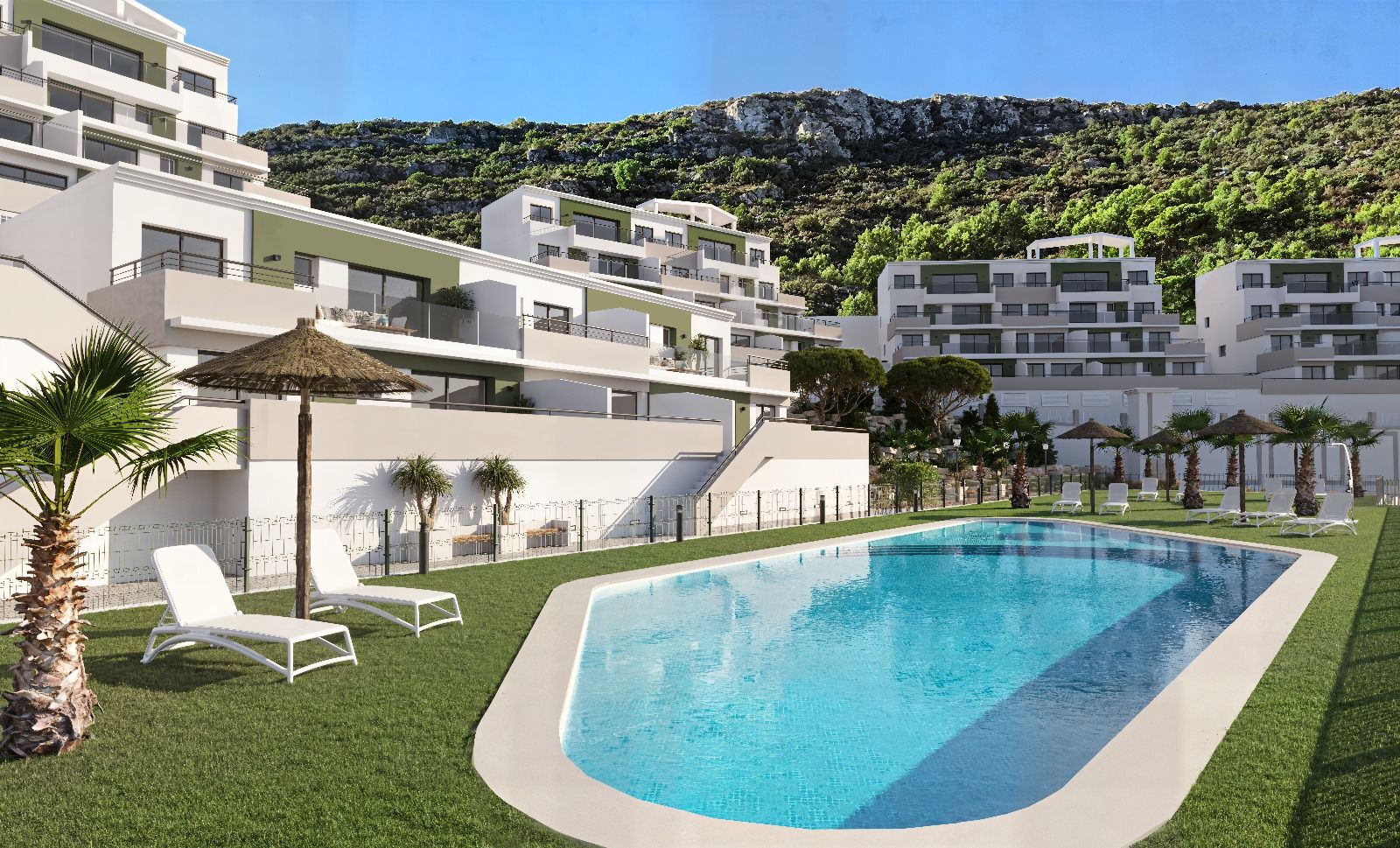 Prima! Hier is de vertaling in het Nederlands, met behoud van Titel 1 en de gevraagde term "prachtig resort":  Titel Uw Mediterrane Ontsnapping Wordt Groter: Nieuwe Appartementen met Zeezicht vanaf €198.000